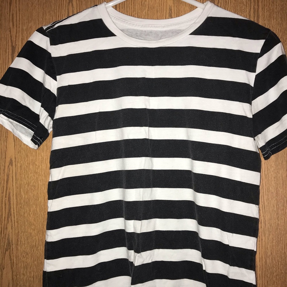 Rude Hot Topic Striped Shirt Size XS